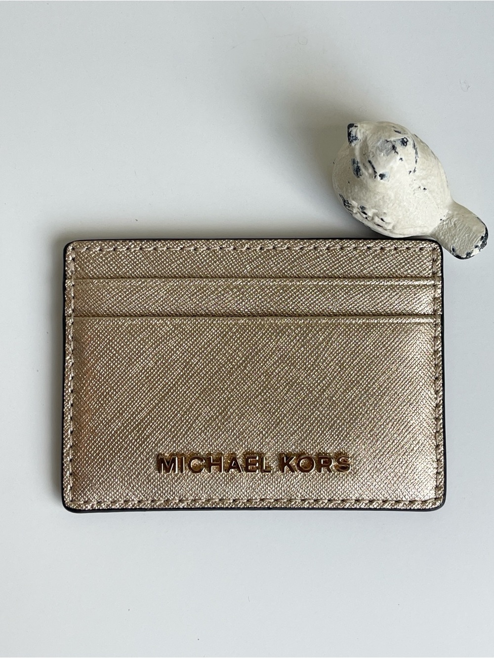 Micheal Kors Gold Card Case
